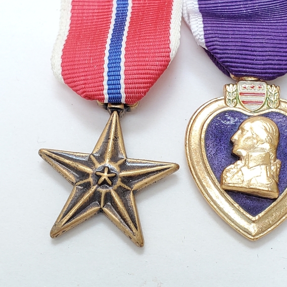 purple heart medal for valor Accessories United States Bronze Star